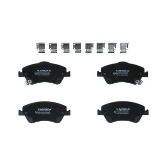 Jeu de 4 plaquettes de frein avant KAMOKA OEM 446502200