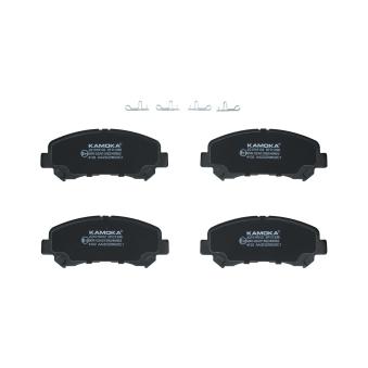 Jeu de 4 plaquettes de frein avant KAMOKA OEM D1060JE00A