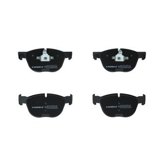 Jeu de 4 plaquettes de frein avant KAMOKA OEM 34116778403