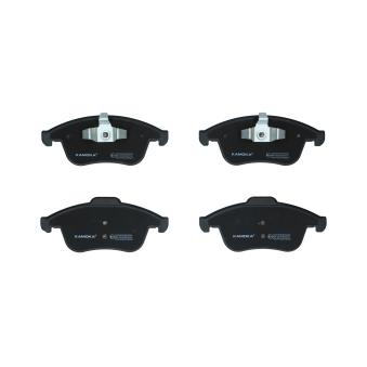 Jeu de 4 plaquettes de frein avant KAMOKA OEM 410605055R