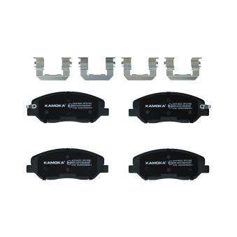 Jeu de 4 plaquettes de frein avant KAMOKA OEM 48130341A0