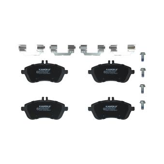 Jeu de 4 plaquettes de frein avant KAMOKA OEM A0074201620