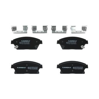 Jeu de 4 plaquettes de frein avant KAMOKA OEM 13301234