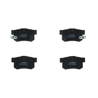 Jeu de 4 plaquettes de frein arrière KAMOKA OEM 43022S3N000