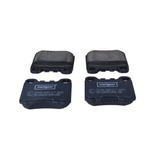 Jeu de 4 plaquettes de frein arrière MAXGEAR OEM A0004200120