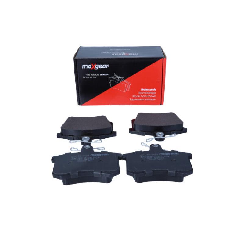 Jeu de 4 plaquettes de frein arrière MAXGEAR 19-0424 - Visuel 1
