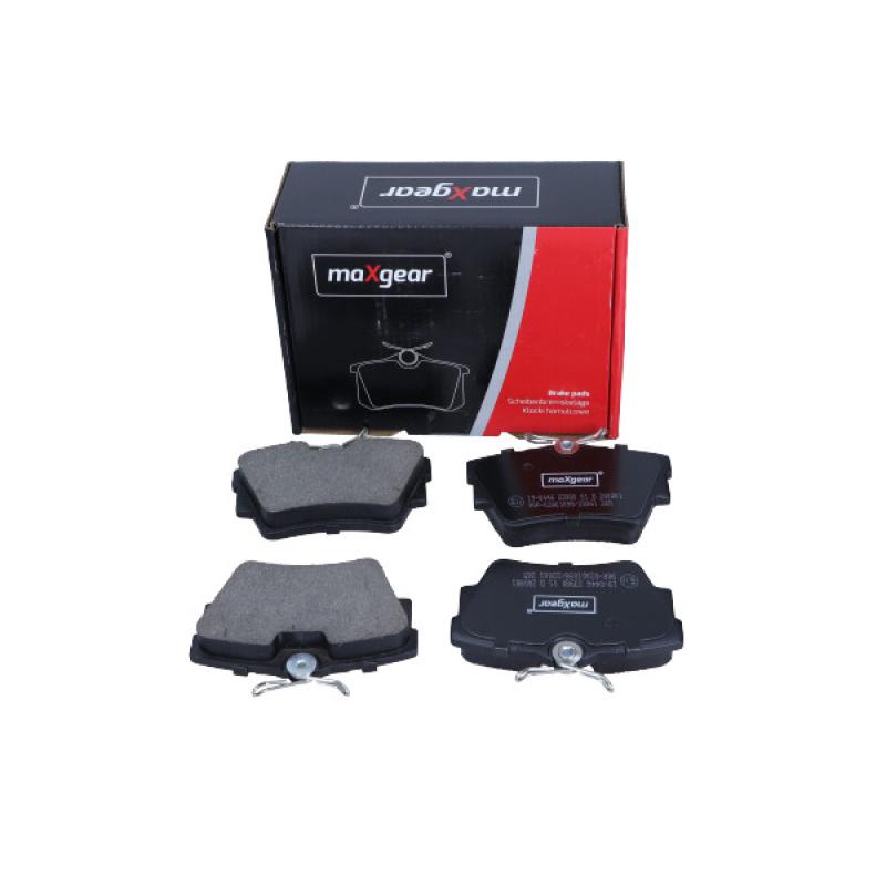 Jeu de 4 plaquettes de frein arrière MAXGEAR 19-0446 - Visuel 1