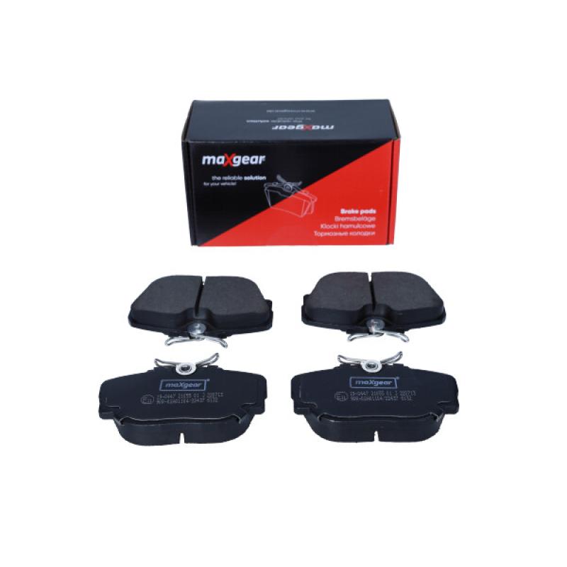 Jeu de 4 plaquettes de frein avant MAXGEAR 19-0447 - Visuel 1