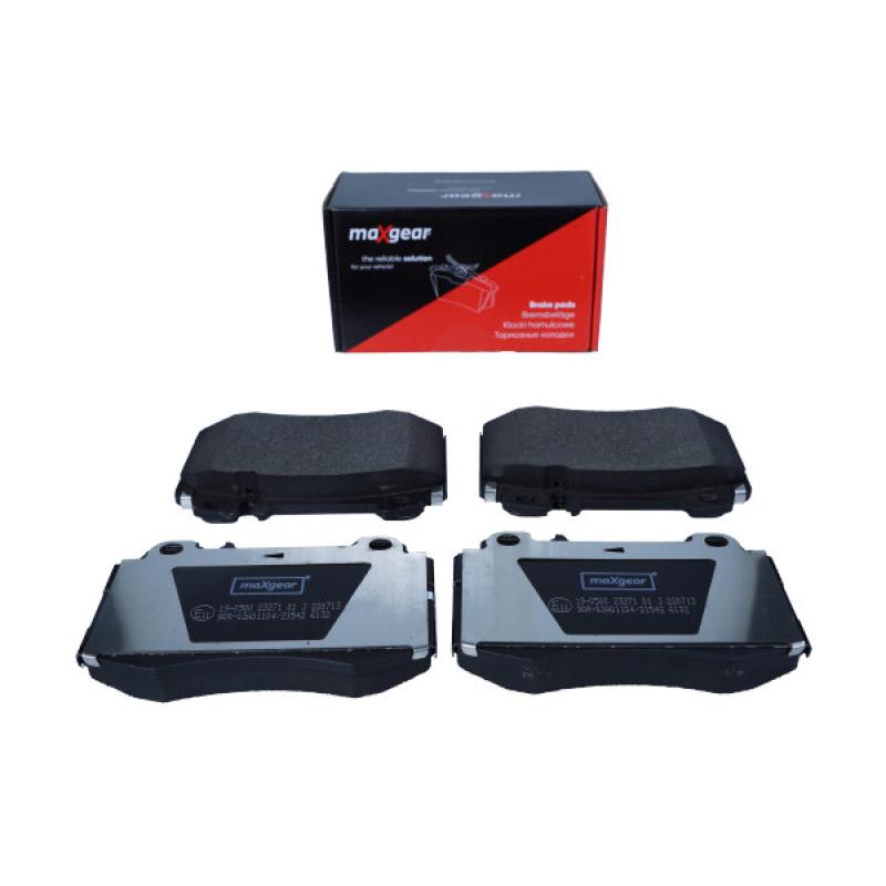 Jeu de 4 plaquettes de frein avant MAXGEAR 19-0500 - Visuel 1