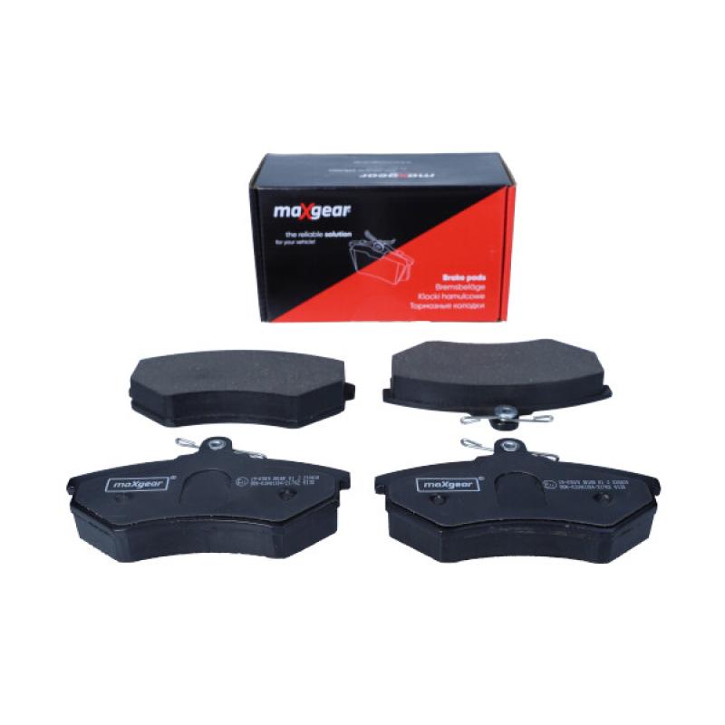 Jeu de 4 plaquettes de frein avant MAXGEAR 19-0505 - Visuel 1