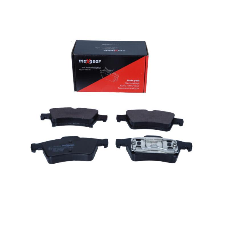 Jeu de 4 plaquettes de frein avant MAXGEAR 19-0524 - Visuel 1