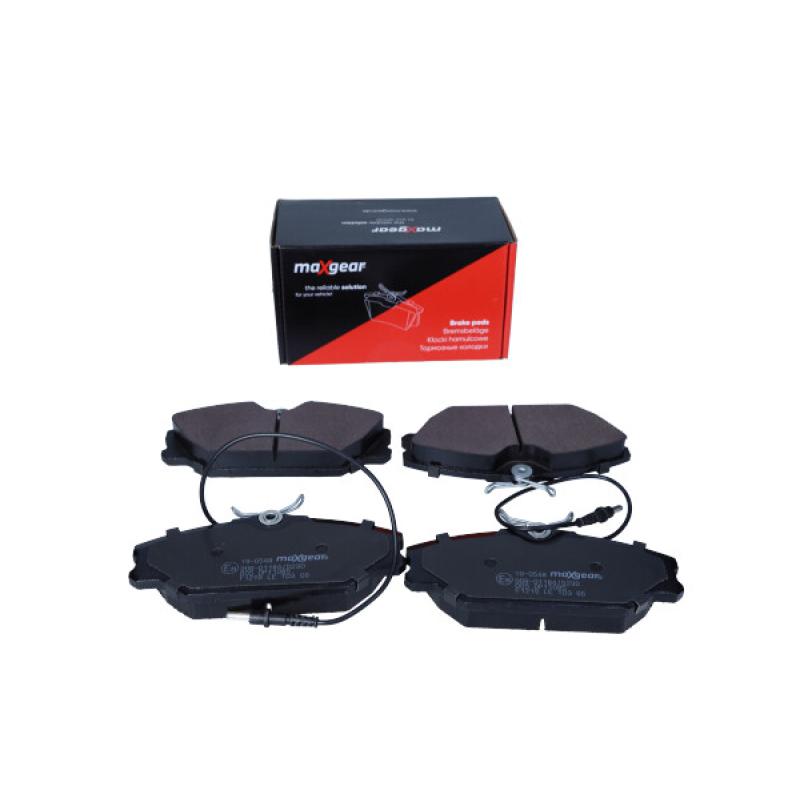 Jeu de 4 plaquettes de frein avant MAXGEAR 19-0548 - Visuel 1
