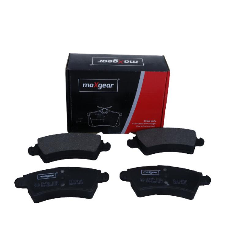 Jeu de 4 plaquettes de frein avant MAXGEAR 19-0553 - Visuel 1