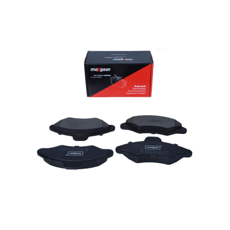 Jeu de 4 plaquettes de frein arrière MAXGEAR 19-0557 - Visuel 1