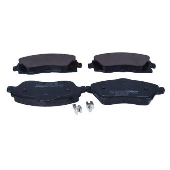 Jeu de 4 plaquettes de frein avant MAXGEAR OEM 1605092
