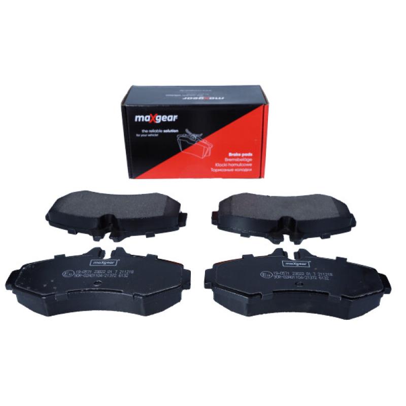 Jeu de 4 plaquettes de frein avant MAXGEAR 19-0571 - Visuel 1