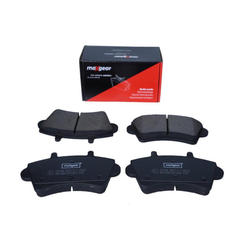 Jeu de 4 plaquettes de frein avant MAXGEAR 19-0586 - Visuel 1
