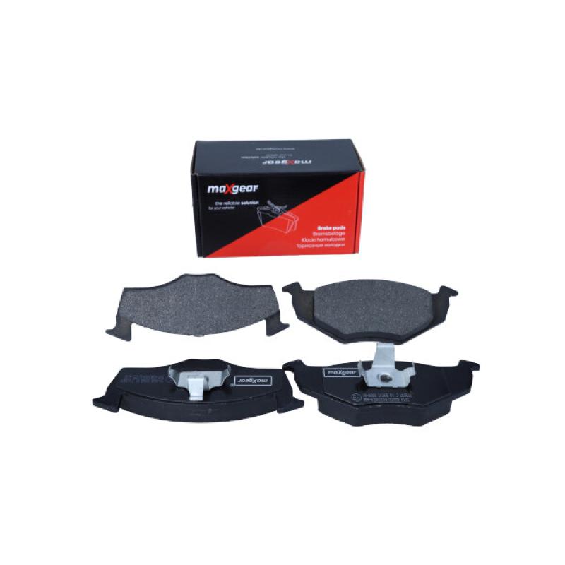 Jeu de 4 plaquettes de frein avant MAXGEAR 19-0608 - Visuel 1