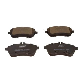 Jeu de 4 plaquettes de frein avant MAXGEAR OEM A0074201620