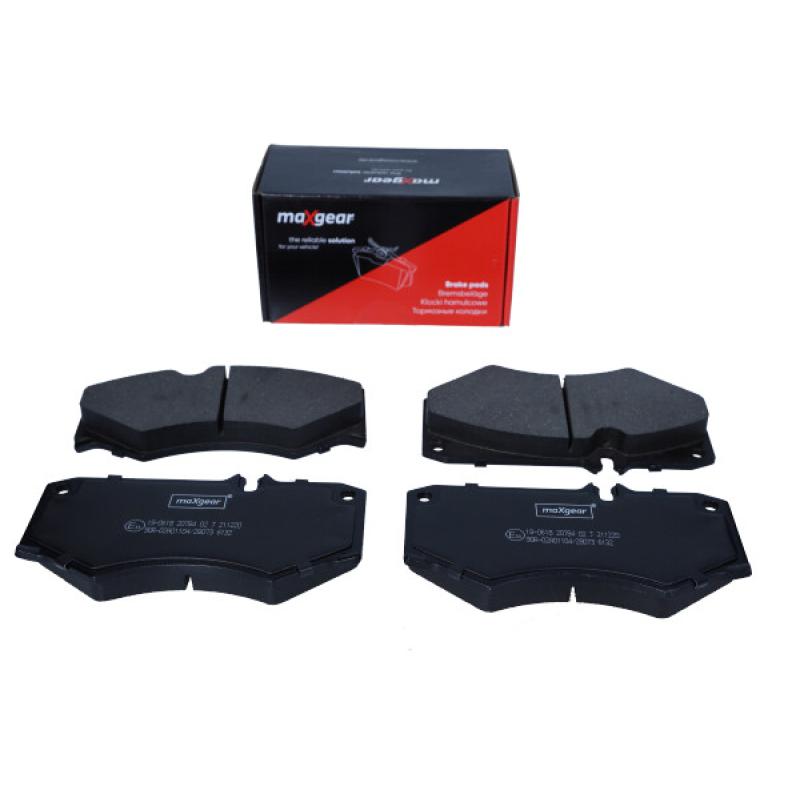 Jeu de 4 plaquettes de frein avant MAXGEAR 19-0618 - Visuel 1