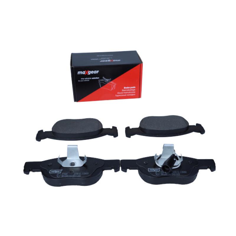 Jeu de 4 plaquettes de frein avant MAXGEAR 19-0626 - Visuel 1