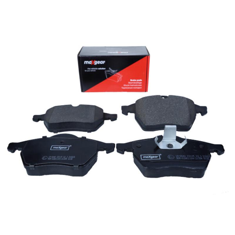 Jeu de 4 plaquettes de frein avant MAXGEAR 19-0642 - Visuel 1