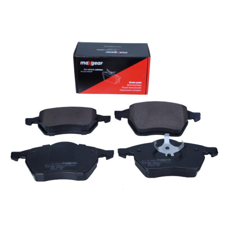 Jeu de 4 plaquettes de frein avant MAXGEAR 19-0660 - Visuel 1