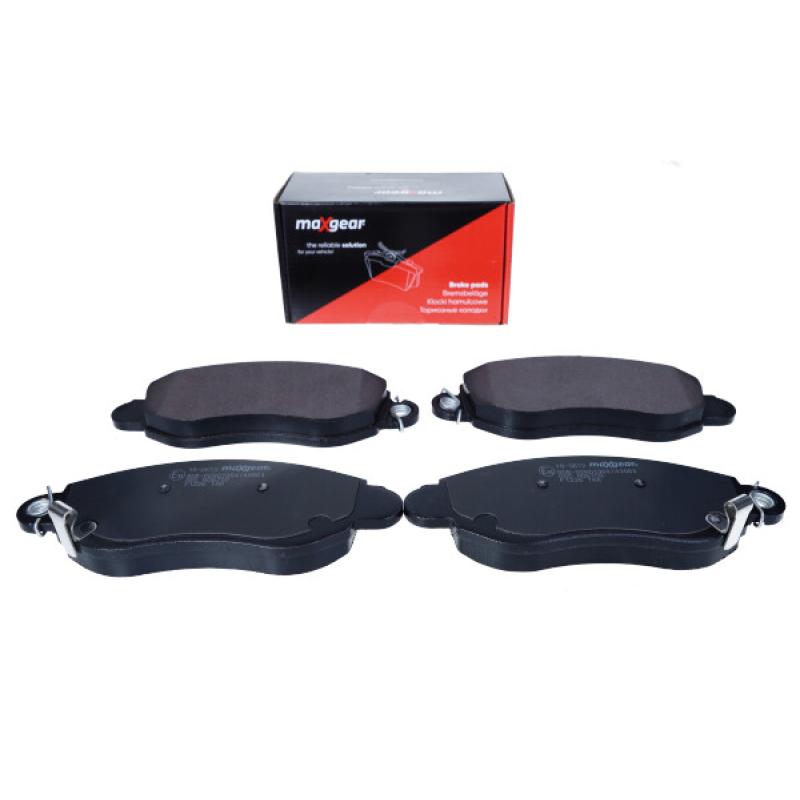 Jeu de 4 plaquettes de frein avant MAXGEAR 19-0672 - Visuel 1