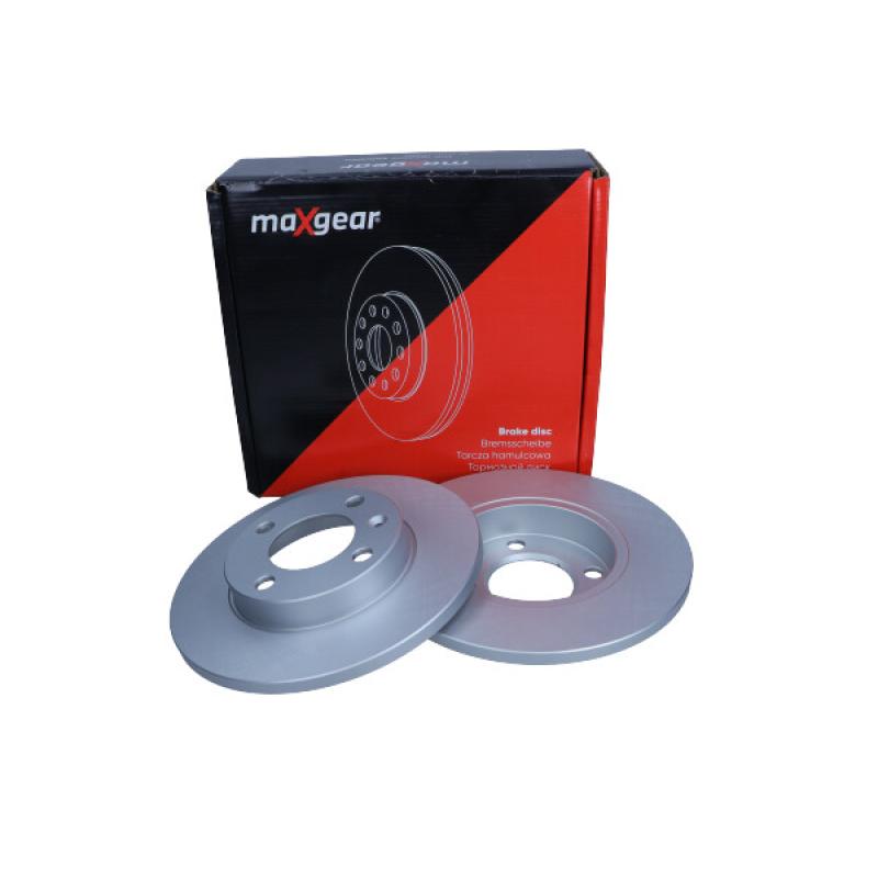 Jeu de 2 disques de frein avant MAXGEAR 19-0681 - Visuel 1