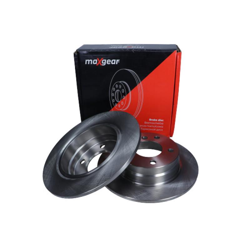 Jeu de 2 disques de frein arrière MAXGEAR 19-0693 - Visuel 1