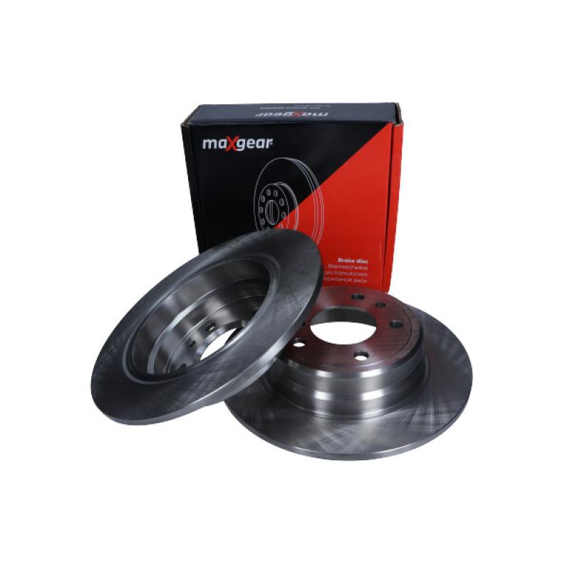 Jeu de 2 disques de frein arrière MAXGEAR 19-0694 - Visuel 1