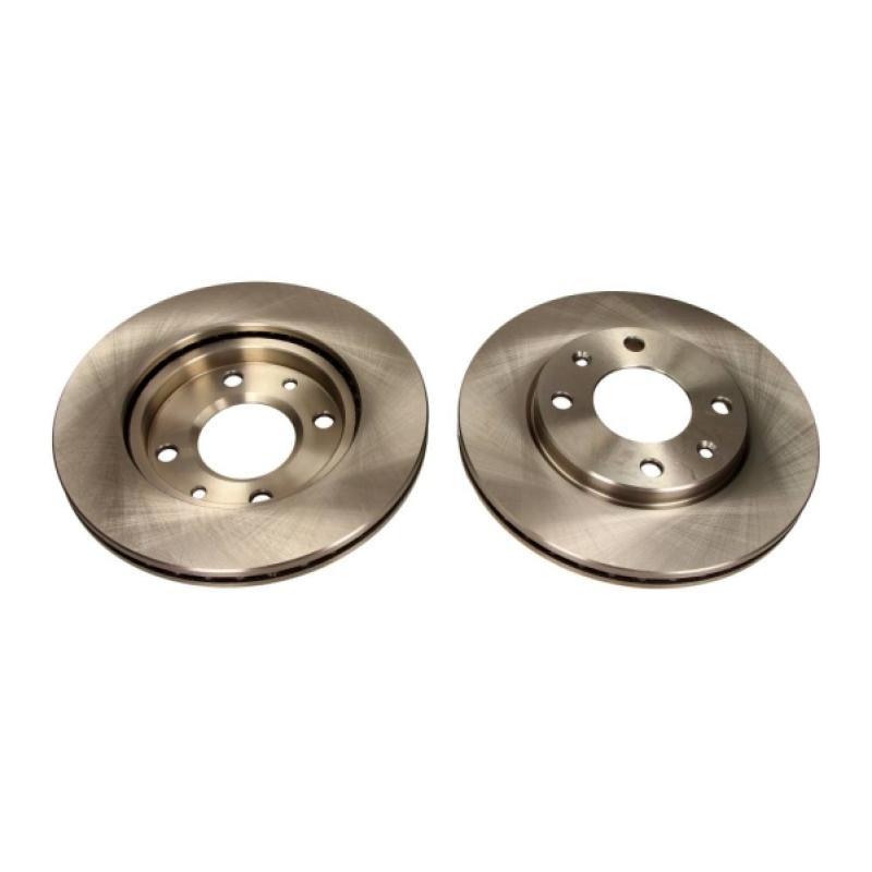 Jeu de 2 disques de frein avant MAXGEAR 19-0696 - Visuel 1