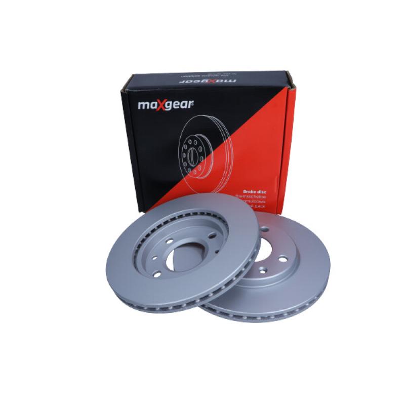 Jeu de 2 disques de frein avant MAXGEAR 19-0696MAX - Visuel 1