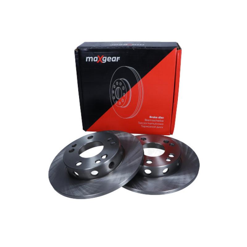 Jeu de 2 disques de frein avant MAXGEAR 19-0721 - Visuel 1