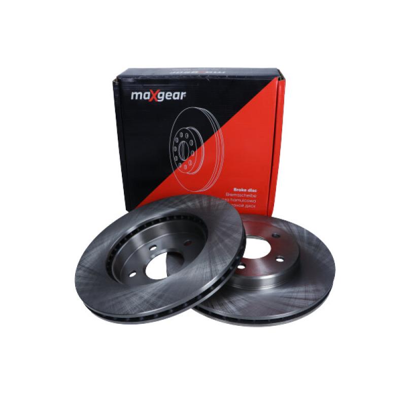 Jeu de 2 disques de frein avant MAXGEAR 19-0723 - Visuel 1