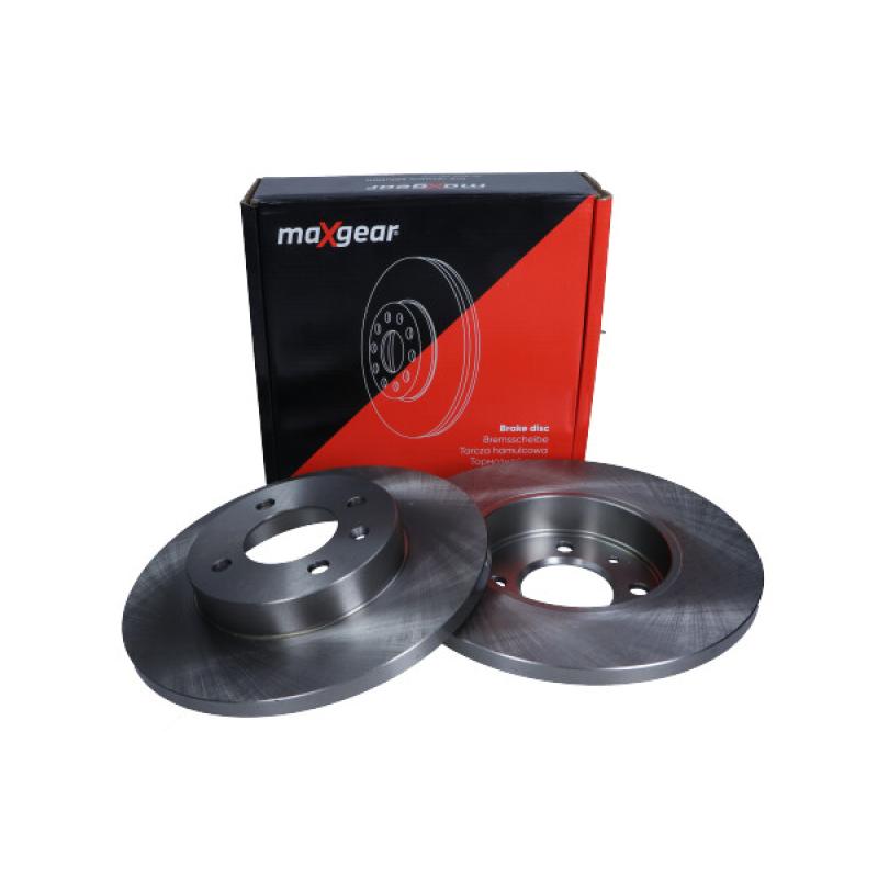 Jeu de 2 disques de frein avant MAXGEAR 19-0767 - Visuel 1