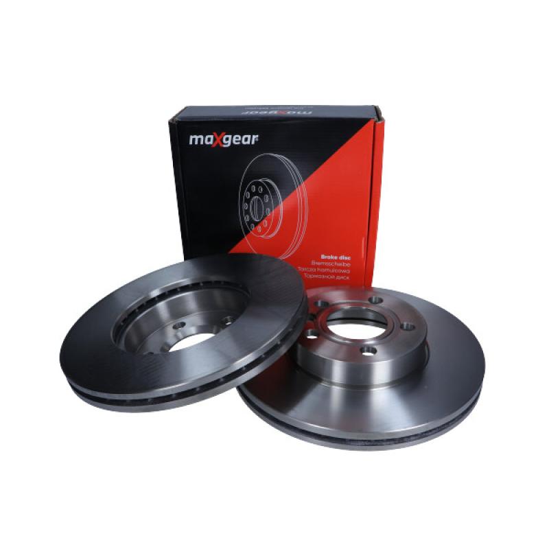 Jeu de 2 disques de frein avant MAXGEAR 19-0775 - Visuel 1