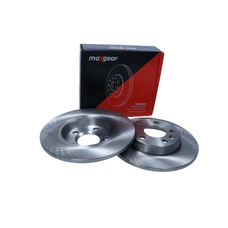 Jeu de 2 disques de frein arrière MAXGEAR 19-0789 - Visuel 1