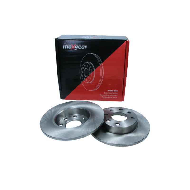 Jeu de 2 disques de frein avant MAXGEAR 19-0795 - Visuel 1