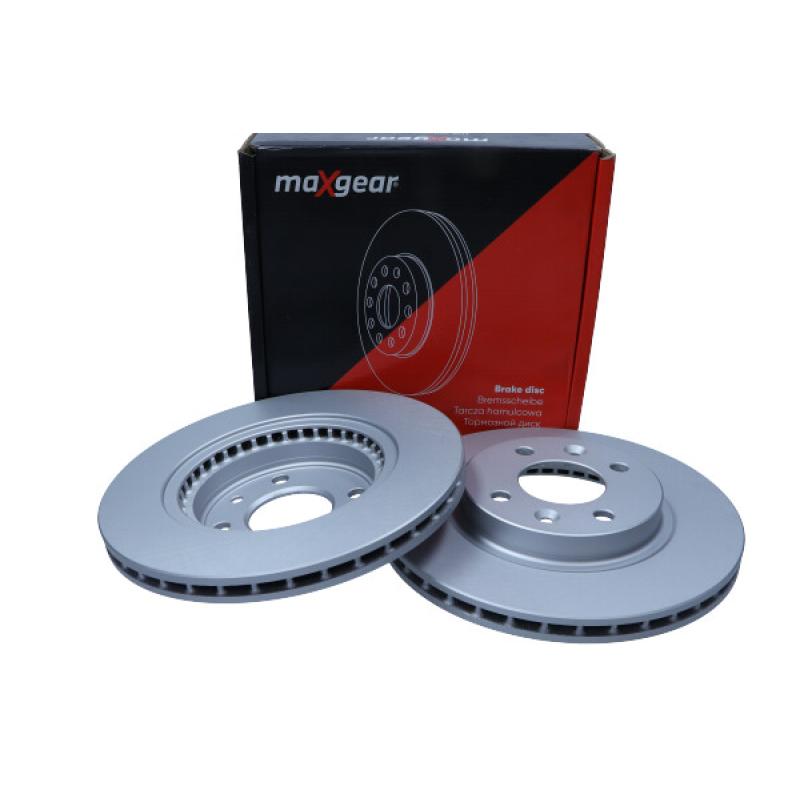 Jeu de 2 disques de frein avant MAXGEAR 19-0796MAX - Visuel 1