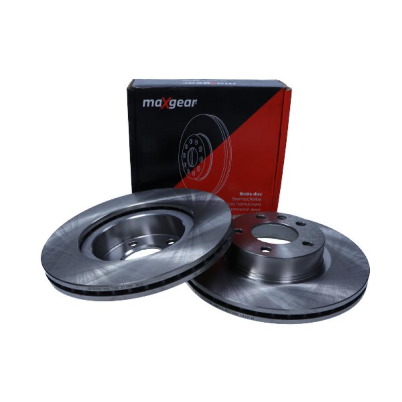 Jeu de 2 disques de frein avant MAXGEAR 19-0797 - Visuel 1