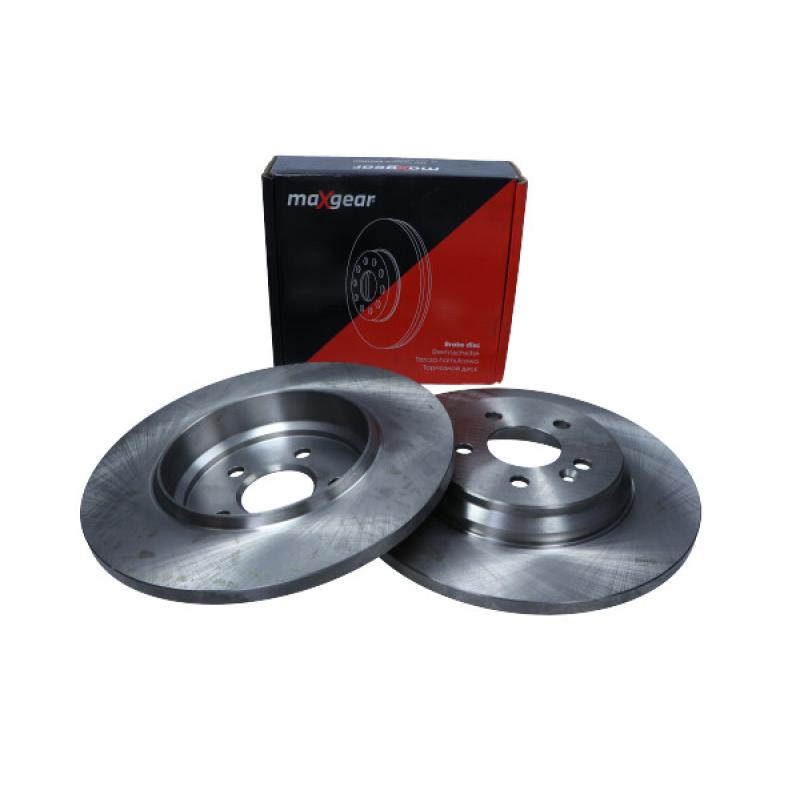 Jeu de 2 disques de frein arrière MAXGEAR 19-0798 - Visuel 1