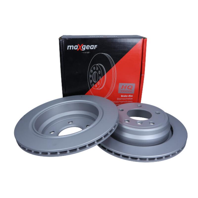 Jeu de 2 disques de frein arrière MAXGEAR 19-0800MAX - Visuel 1