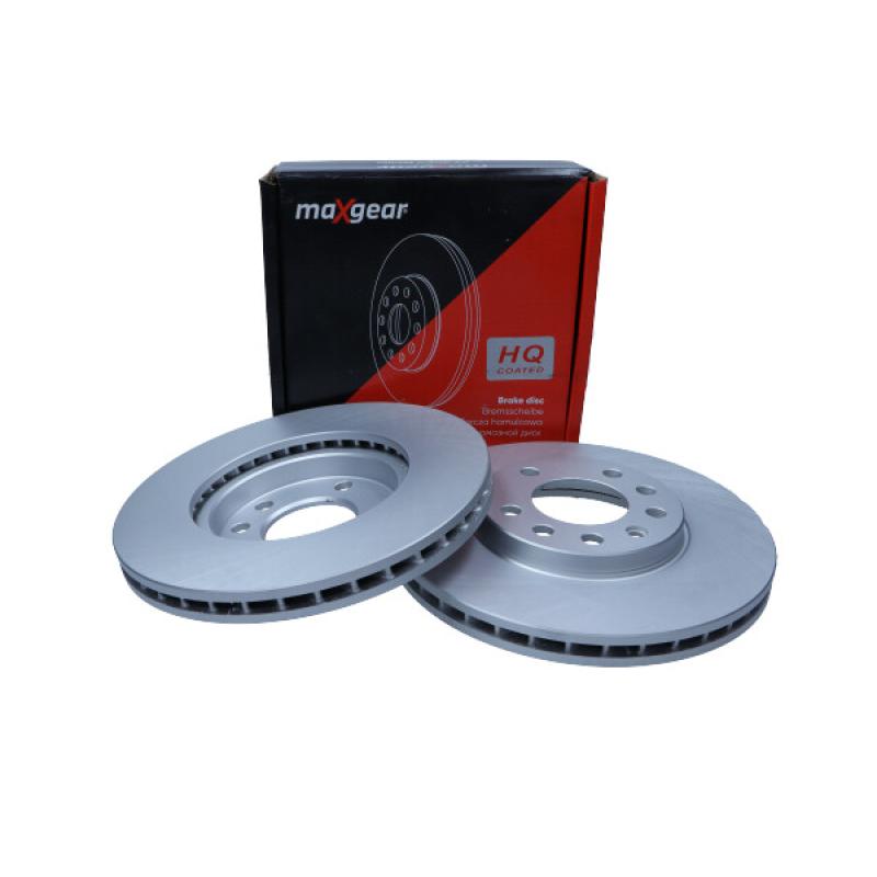 Jeu de 2 disques de frein avant MAXGEAR 19-0804MAX - Visuel 1