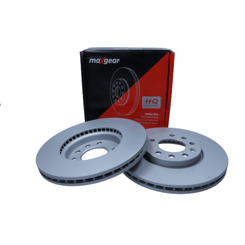 Jeu de 2 disques de frein avant MAXGEAR 19-0812MAX - Visuel 1