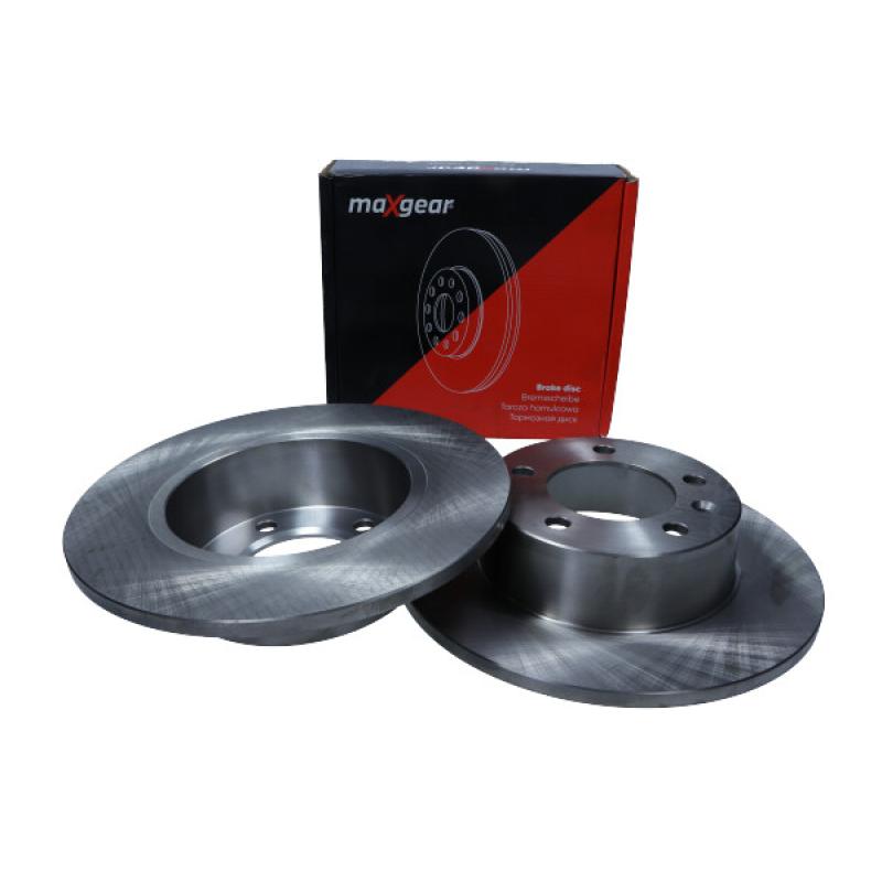 Jeu de 2 disques de frein arrière MAXGEAR 19-0815 - Visuel 1