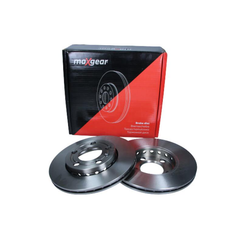 Jeu de 2 disques de frein avant MAXGEAR 19-0821 - Visuel 1