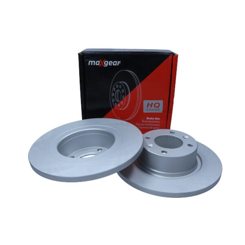 Jeu de 2 disques de frein arrière MAXGEAR 19-0833MAX - Visuel 1