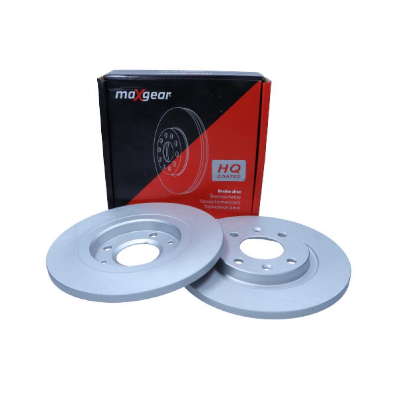 Jeu de 2 disques de frein avant MAXGEAR 19-0843MAX - Visuel 1