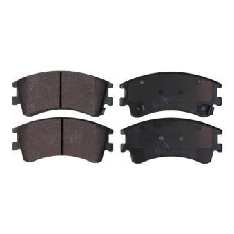 Jeu de 4 plaquettes de frein avant MAXGEAR OEM GJYF3328ZB